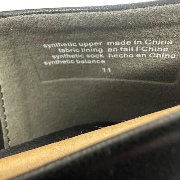 Seychelles Black Leather Flats Women’s Size 11 - Picture 5 of 10